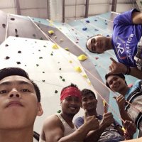 My group time climbing